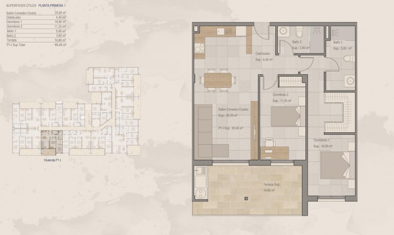 Nieuwbouw - Appartement / flat -
Torre Pacheco