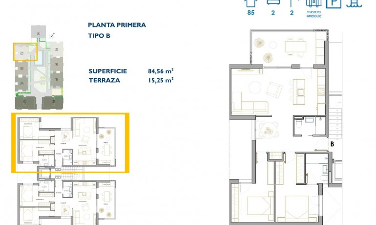 Nieuwbouw - Appartement / flat -
San Pedro del Pinatar - Pueblo