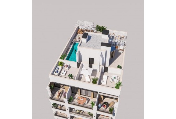 Apartment / Flat - New Build - Torrevieja* - Playa de El Cura
