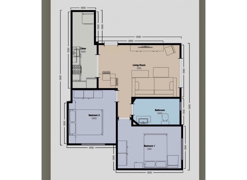 Herverkoop - Appartement / Flat -
Hondon de los frailes - Hondon de los Frailes*