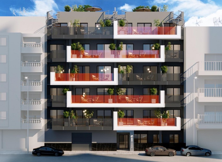 New Build - Apartment / flat -
Torrevieja - Center