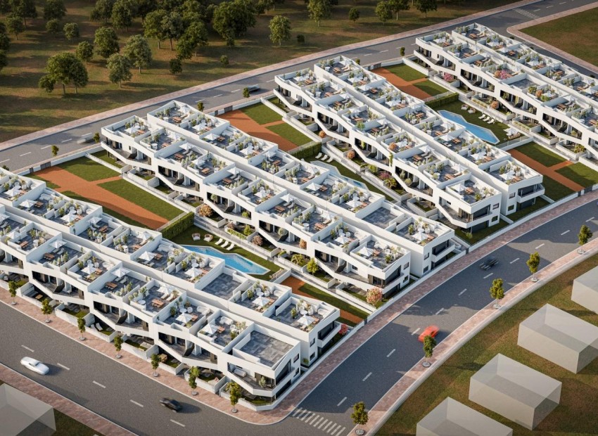 Nieuwbouw - Appartement / Flat -
San Miguel de Salinas* - Pueblo