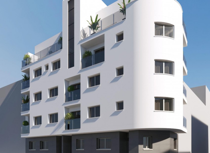Nieuwbouw - Appartement / flat -
Torrevieja - Center