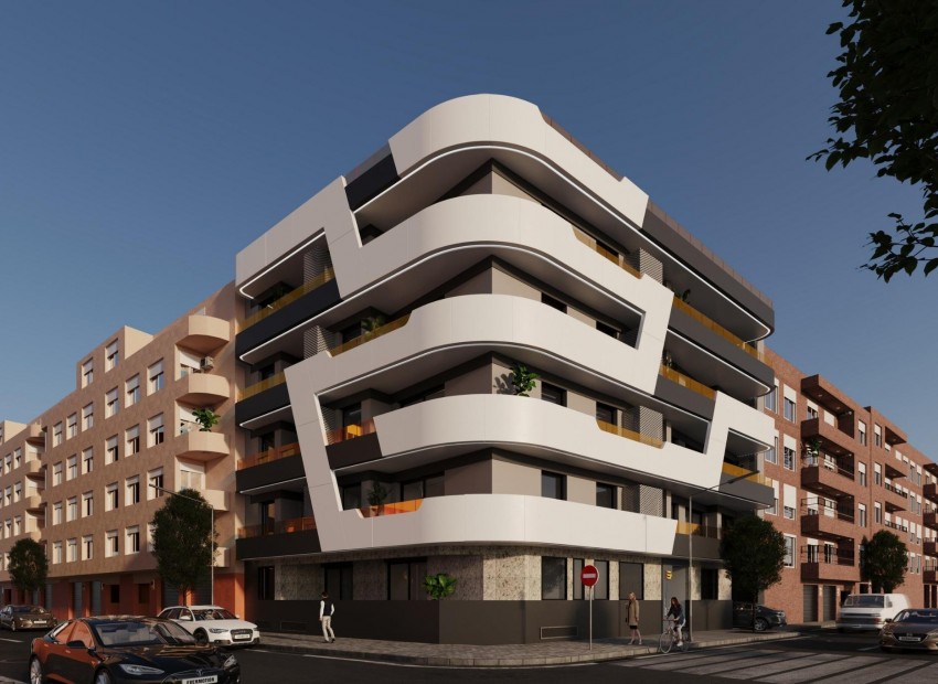 Nieuwbouw - Appartement / Flat -
Torrevieja* - Centro