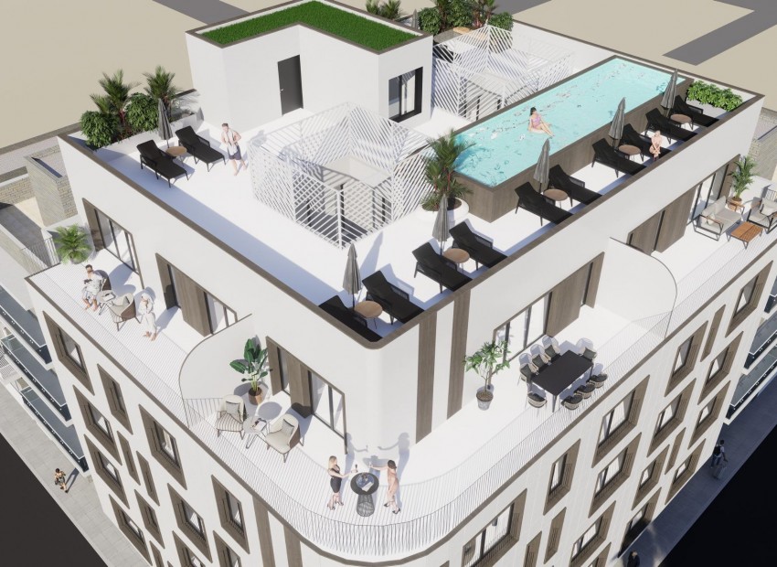 Nieuwbouw - Appartement / Flat -
Torrevieja* - El Acequión