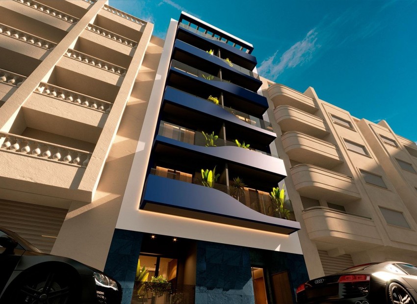 Nieuwbouw - Appartement / Flat -
Torrevieja* - Playa del Acequión
