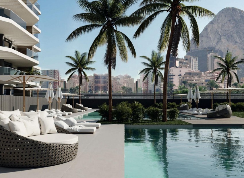 Nouvelle construction - Appartement / Flat -
Calpe* - Playa Cantal Roig