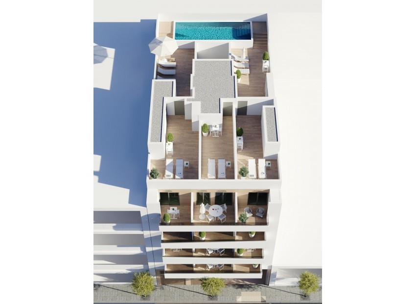 Nouvelle construction - Appartement / Flat -
Torrevieja* - Centro