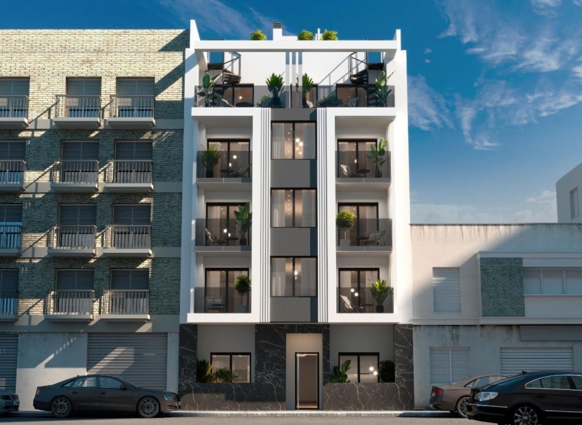 Nouvelle construction - Appartement / Flat -
Torrevieja* - Playa de El Cura