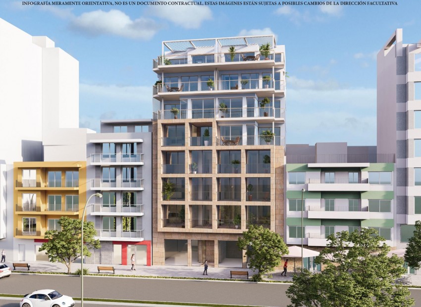 Nouvelle construction - Appartement / Flat -
Villajoyosa* - Pueblo