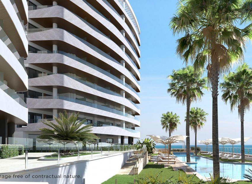 Nueva construcción  - Apartamento / piso -
La Manga del Mar Menor - 1ª Linea Del Mar Mediterraneo