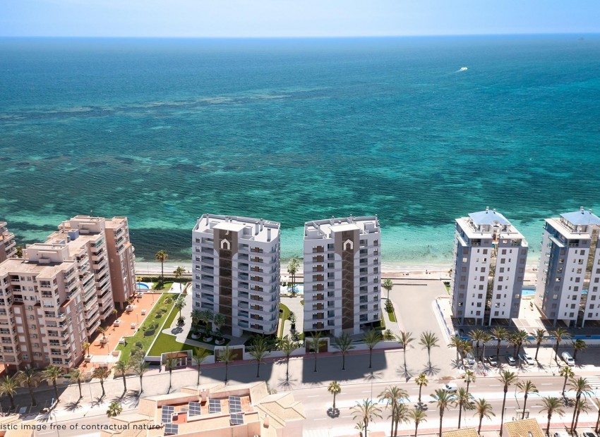 Nueva construcción  - Apartamento / piso -
La Manga del Mar Menor - 1ª Linea Del Mar Mediterraneo