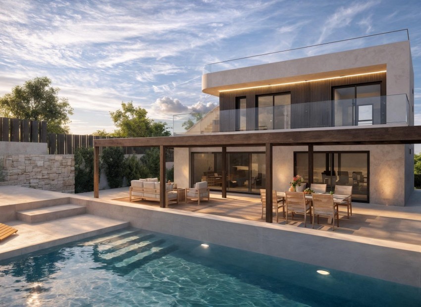 Nueva construcción  - Villa -
Cabo de Palos - Cala Flores