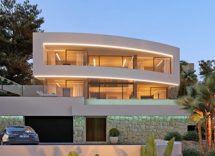 Nueva construcción  - Villa -
Calpe - Empedrola