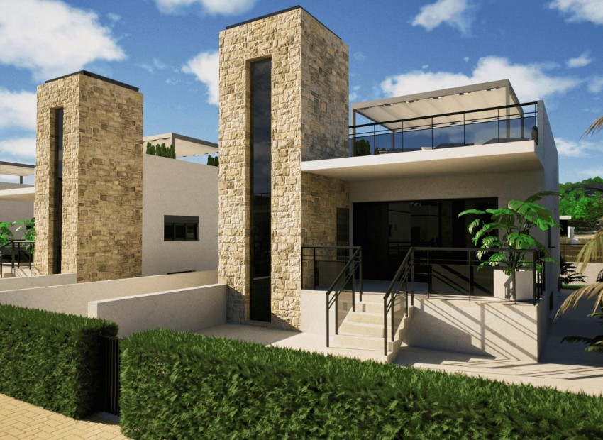 Nueva construcción  - Villa -
Mazarron - Camposol Golf