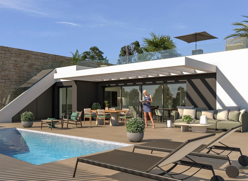 Nueva construcción  - Villa -
Mutxamel - Cotoveta