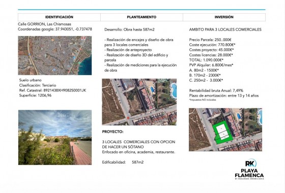 Plot - Herverkoop - Orihuela Costa* - La Florida
