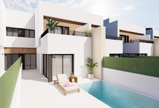 Villa - Nueva construcción  - Santiago de la Ribera - Santiago de la Ribera
