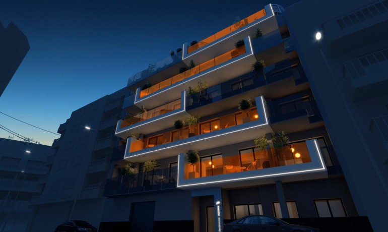 New Build - Apartment / Flat -
Torrevieja - Centro