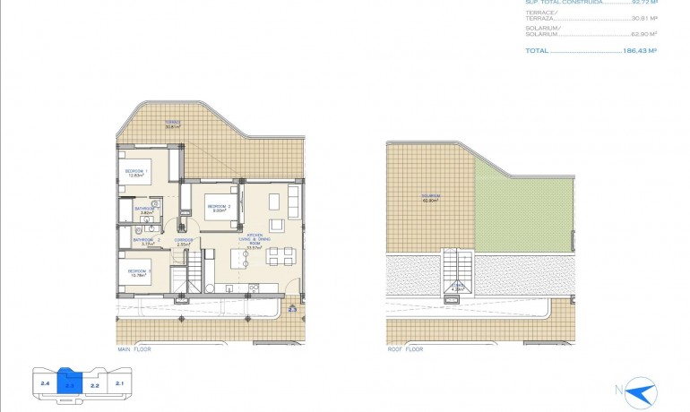 New Build - Apartment / Flat -
Los Alcázares* - Serena Golf*