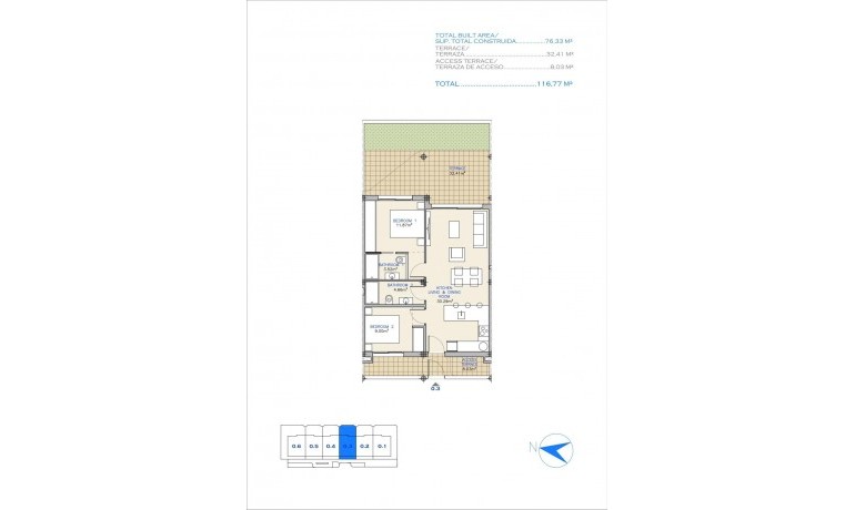 Nouvelle construction - Appartement / Flat -
Los Alcázares* - Serena Golf*