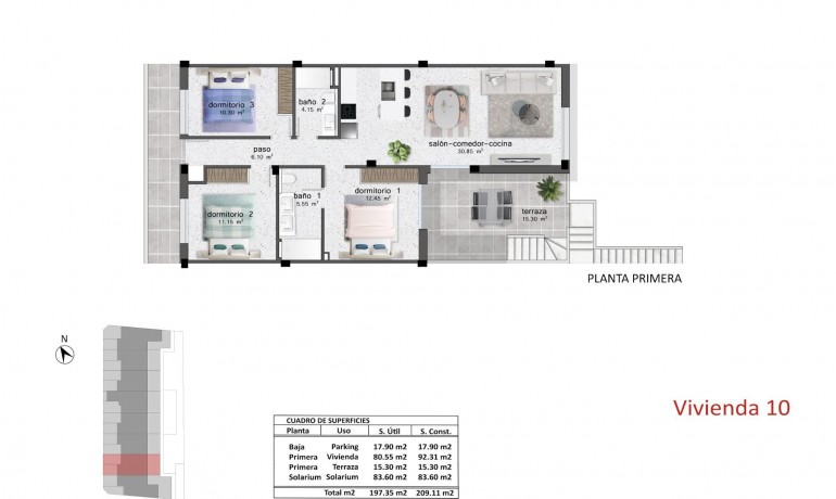 Nieuwbouw - Appartement / Flat -
Pilar de la Horadada*