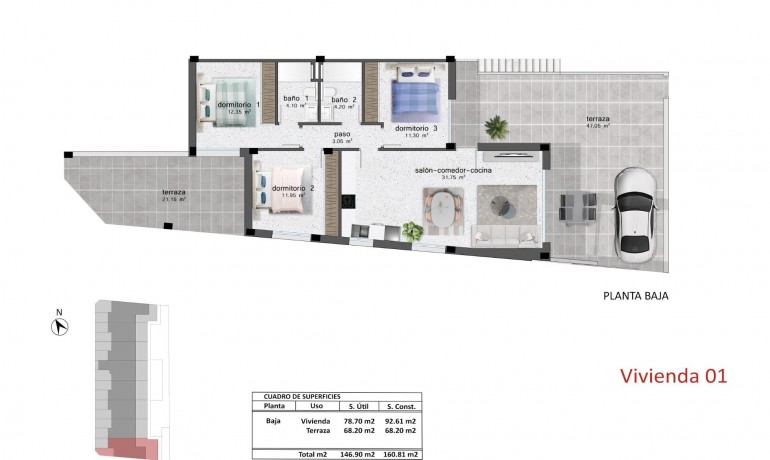 New Build - Apartment / Flat -
Orihuela Costa* - Pilar de la Horadada*