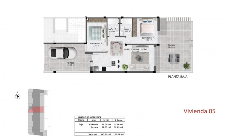 Nieuwbouw - Appartement / Flat -
Orihuela Costa* - Pilar de la Horadada *