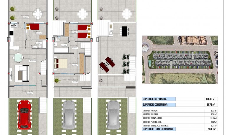 Nieuwbouw - Herenhuis -
Alicante* - Sin Zona