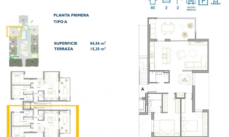 Nouvelle construction - Appartement / Flat -
San Pedro del Pinatar* - San Pedro de Pinatar*