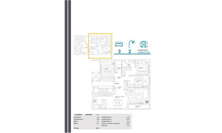 Nouvelle construction - Appartement / Flat -
San Javier* - Santiago De La Ribera