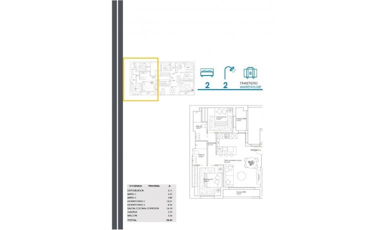 Nieuwbouw - Appartement / Flat -
San Javier* - Santiago De La Ribera