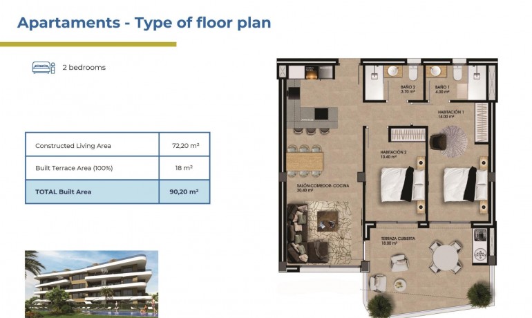 Nieuwbouw - Appartement / Flat -
Orihuela Costa* - Punta Prima