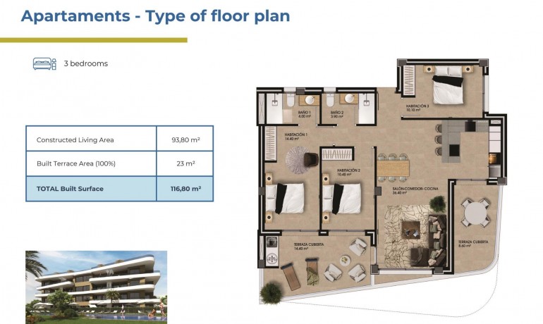 Nueva construcción  - Apartamento / piso -
