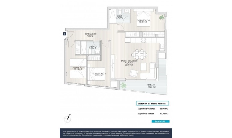 Nieuwbouw - Appartement / Flat -
Torrevieja* - Playa Del Cura