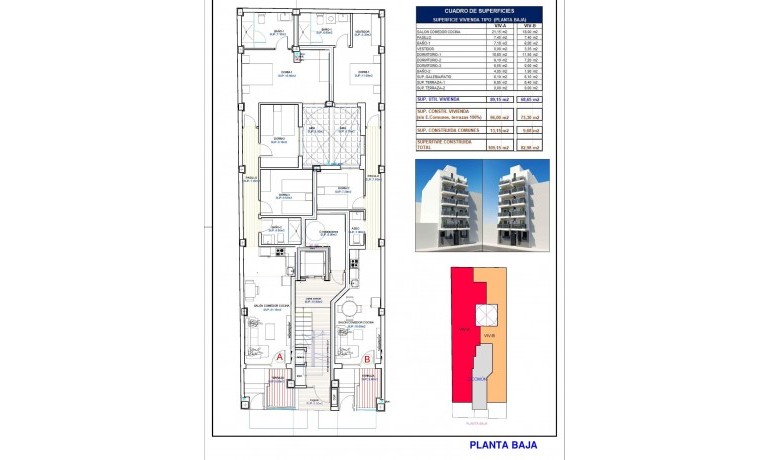 Nieuwbouw - Appartement / Flat -
Torrevieja* - Playa Del Cura