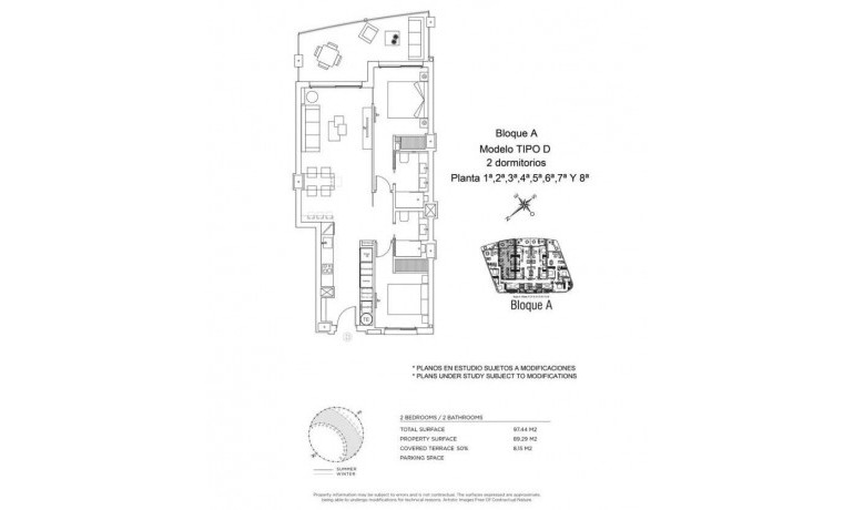 Nieuwbouw - Appartement / Flat -
La Manga del Mar Menor - 1ª Linea Del Mar Mediterraneo