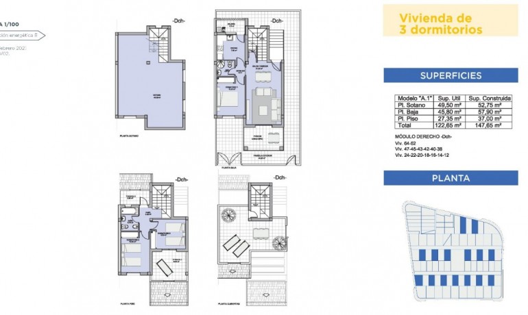 Nueva construcción  - Villa -
San Miguel de Salinas - Cerro Del Sol