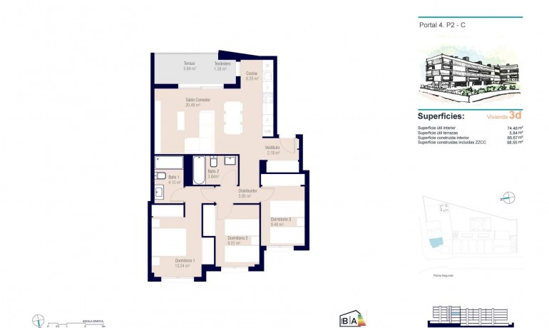 Nueva construcción  - Apartamento / piso -
Alicante - Pau Ii