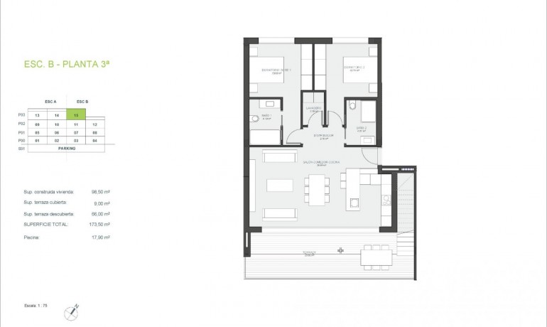 Nouvelle construction - Penthouse -
Orihuela* - Las Colinas Golf