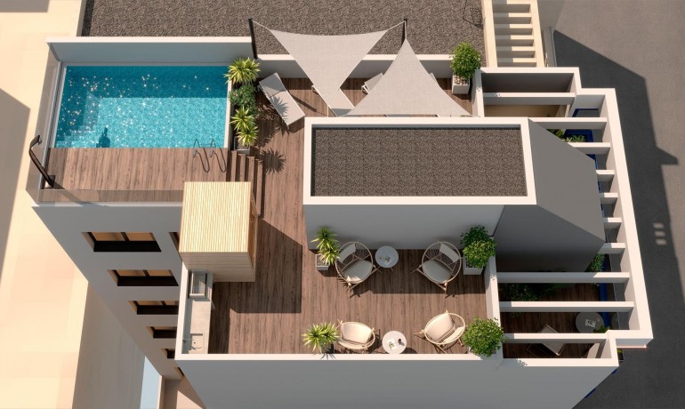 New Build - Apartment / Flat -
Torrevieja* - Playa del Acequión