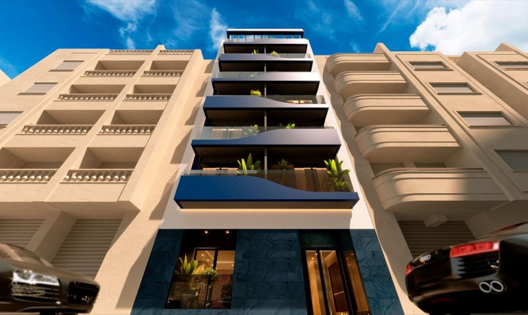 New Build - Apartment / Flat -
Torrevieja* - Playa del Acequión