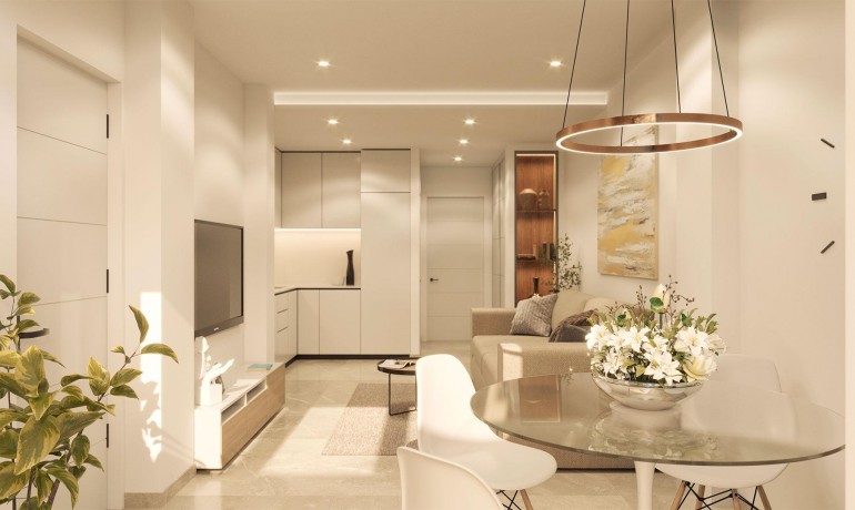 Nieuwbouw - Appartement / Flat -
Torrevieja* - Playa del Acequión