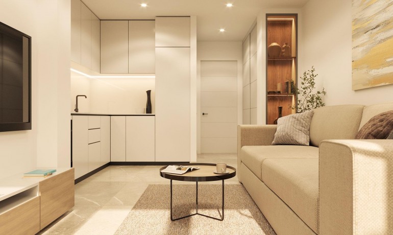 Nieuwbouw - Appartement / Flat -
Torrevieja* - Playa del Acequión