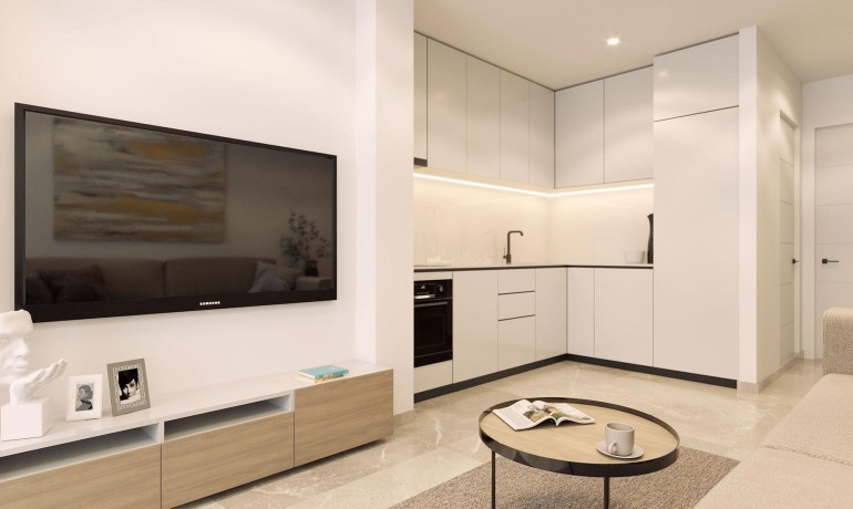 Nieuwbouw - Appartement / Flat -
Torrevieja* - Playa del Acequión