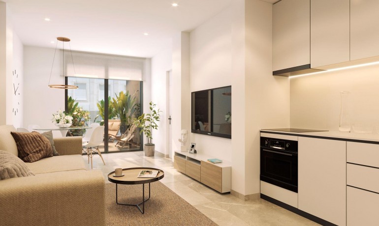 Nieuwbouw - Appartement / Flat -
Torrevieja* - Playa del Acequión