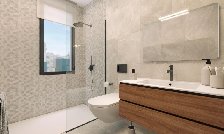 Nieuwbouw - Appartement / Flat -
Torrevieja* - Playa del Acequión