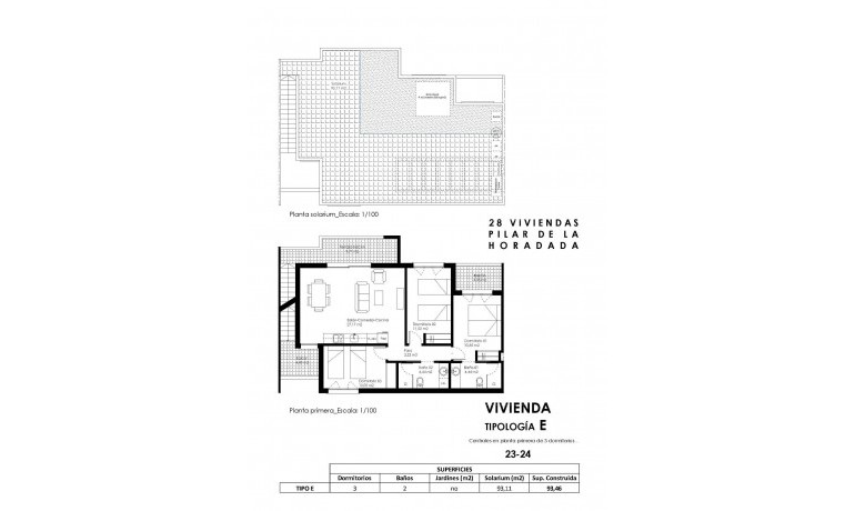 Nouvelle construction - Appartement / Flat -
Pilar de la Horedada* - pueblo