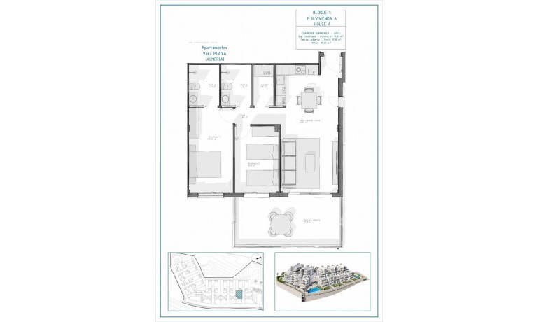Nieuwbouw - Appartement / Flat -
Vera* - Pueblo Salinas