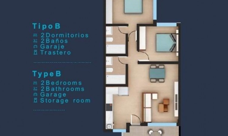 Nieuwbouw - Appartement / Flat -
San Pedro del Pinatar* - Los Pinos